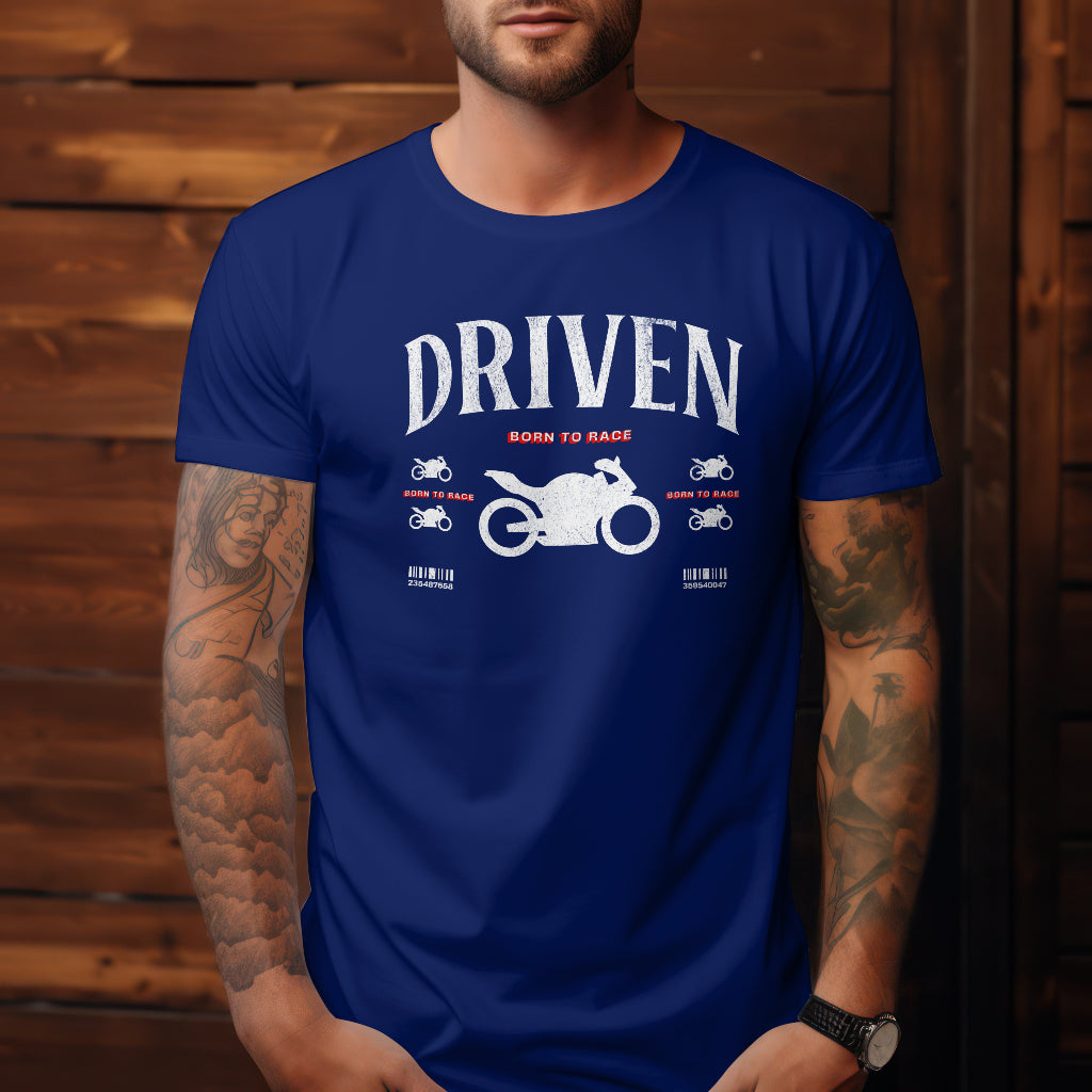 Driven Born to Ride T shirt, Graphic T Shirt, T-shirt unisex short sleeve T-shirt, Cotton T-shirt, Pretty Shirt, Graphic T-Shirt, Handmade Clothing.