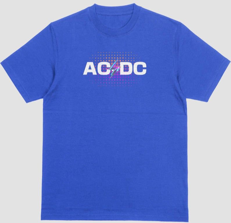 AC/ DC -T-Shirt | Heavy Metal Black Tee | Ac/Dc Vintage Shirt | Iconic Retro Tee | Vintage Inspired Top | Old School T-Shirt