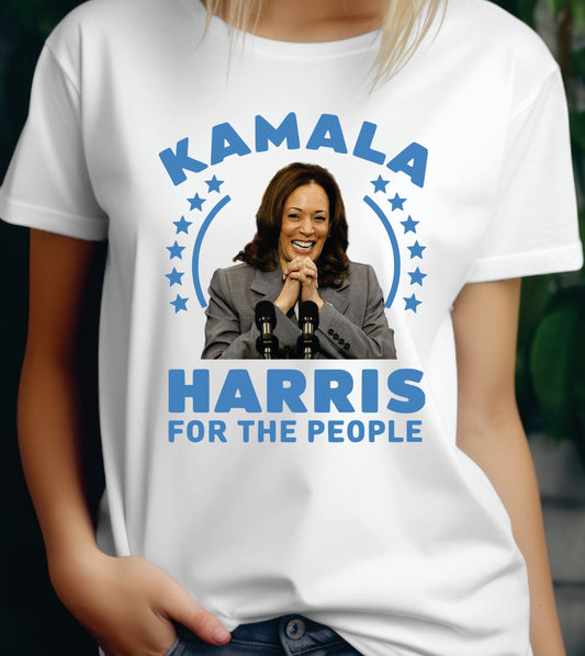 Kamala Harris: For the People T-Shirt – Stand with Progress